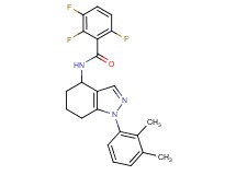 N-[1-(2,3-dimethylphenyl)-4,5,6,7-tetrahydro-1H-indazol-4-yl]-2,3,6-trifluorobenzamide