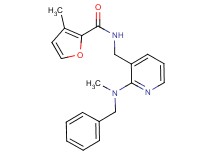 N-({2-[benzyl(methyl)amino]-3-pyridinyl}methyl)-3-methyl-2-furamide