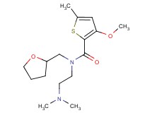 N-[2-(dimethylamino)ethyl]-3-methoxy-5-methyl-N-(tetrahydrofuran-2-ylmethyl)thiophene-2-carboxamide