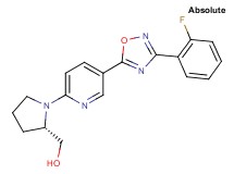 ((2S)-1-{5-[3-(2-fluorophenyl)-1,2,4-oxadiazol-5-yl]-2-pyridinyl}-2-pyrrolidinyl)methanol