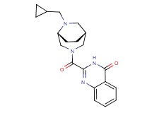 2-{[(1R*,5R*)-6-(cyclopropylmethyl)-3,6-diazabicyclo[3.2.2]non-3-yl]carbonyl}-4(3H)-quinazolinone
