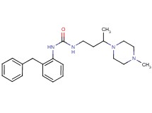 N-(2-benzylphenyl)-N'-[3-(4-methylpiperazin-1-yl)butyl]urea