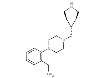 (1R*,5S*,6r*)-6-{[4-(2-ethylphenyl)piperazin-1-yl]methyl}-3-azabicyclo[3.1.0]hexane