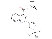 4-[(1S*,4S*)-2-azabicyclo[2.2.1]hept-2-ylcarbonyl]-2-(1-tert-butyl-1H-pyrazol-4-yl)quinoline