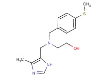 2-{[(4-methyl-1H-imidazol-5-yl)methyl][4-(methylthio)benzyl]amino}ethanol