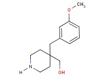 [4-(3-methoxybenzyl)-4-piperidinyl]methanol hydrochloride