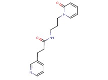 N-[3-(2-oxopyridin-1(2H)-yl)propyl]-3-pyridin-3-ylpropanamide