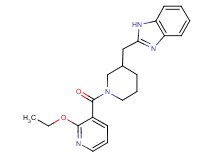 2-({1-[(2-ethoxy-3-pyridinyl)carbonyl]-3-piperidinyl}methyl)-1H-benzimidazole