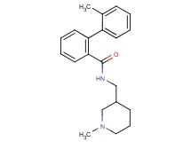 2'-methyl-N-[(1-methylpiperidin-3-yl)methyl]biphenyl-2-carboxamide