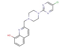 2-{[4-(5-chloropyrimidin-2-yl)piperazin-1-yl]methyl}quinolin-8-ol