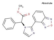 methyl (2S)-[2-(2,1,3-benzoxadiazol-4-yl)-1H-imidazol-1-yl](phenyl)acetate