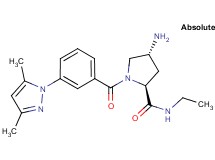 (2S,4R)-4-amino-1-[3-(3,5-dimethyl-1H-pyrazol-1-yl)benzoyl]-N-ethylpyrrolidine-2-carboxamide