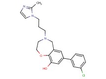 7-(3-chlorophenyl)-4-[3-(2-methyl-1H-imidazol-1-yl)propyl]-2,3,4,5-tetrahydro-1,4-benzoxazepin-9-ol