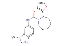 2-(2-furyl)-N-(1-methyl-1H-benzimidazol-6-yl)azepane-1-carboxamide