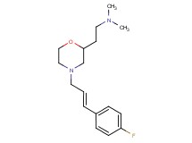 (2-{4-[(2E)-3-(4-fluorophenyl)-2-propen-1-yl]-2-morpholinyl}ethyl)dimethylamine