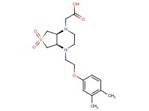 [(4aR*,7aS*)-4-[2-(3,4-dimethylphenoxy)ethyl]-6,6-dioxidohexahydrothieno[3,4-b]pyrazin-1(2H)-yl]acetic acid