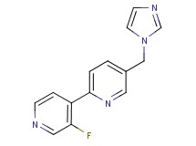 3'-fluoro-5-(1H-imidazol-1-ylmethyl)-2,4'-bipyridine