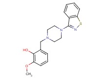 2-{[4-(1,2-benzisothiazol-3-yl)piperazin-1-yl]methyl}-6-methoxyphenol
