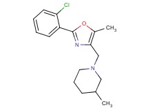 1-{[2-(2-chlorophenyl)-5-methyl-1,3-oxazol-4-yl]methyl}-3-methylpiperidine