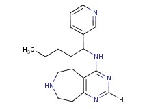 N-(1-pyridin-3-ylpentyl)-6,7,8,9-tetrahydro-5H-pyrimido[4,5-d]azepin-4-amine