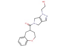 2-[5-(2,3,4,5-tetrahydro-1-benzoxepin-4-ylcarbonyl)-5,6-dihydropyrrolo[3,4-c]pyrazol-1(4H)-yl]ethanol