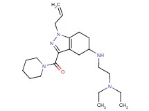 N'-[1-allyl-3-(1-piperidinylcarbonyl)-4,5,6,7-tetrahydro-1H-indazol-5-yl]-N,N-diethyl-1,2-ethanediamine