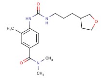 N,N,3-trimethyl-4-[({[3-(tetrahydrofuran-3-yl)propyl]amino}carbonyl)amino]benzamide