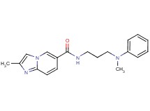2-methyl-N-{3-[methyl(phenyl)amino]propyl}imidazo[1,2-a]pyridine-6-carboxamide