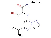 N~2~-(5-isopropylpyrazolo[1,5-a]pyrimidin-7-yl)-L-serinamide