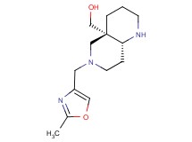 [(4aS*,8aR*)-6-[(2-methyl-1,3-oxazol-4-yl)methyl]octahydro-1,6-naphthyridin-4a(2H)-yl]methanol