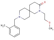 2-(2-methoxyethyl)-9-(2-methylbenzyl)-2,9-diazaspiro[5.5]undecan-3-one