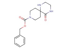 benzyl 5-oxo-1,4,9-triazaspiro[5.5]undecane-9-carboxylate
