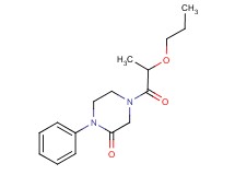 1-phenyl-4-(2-propoxypropanoyl)-2-piperazinone