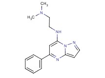 N,N-dimethyl-N'-(5-phenylpyrazolo[1,5-a]pyrimidin-7-yl)-1,2-ethanediamine