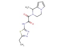 N-(5-ethyl-1,3,4-thiadiazol-2-yl)-2-(1-methyl-3,4-dihydropyrrolo[1,2-a]pyrazin-2(1H)-yl)-2-oxoacetamide