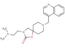 3-[2-(dimethylamino)ethyl]-8-(quinolin-4-ylmethyl)-1-oxa-3,8-diazaspiro[4.5]decan-2-one