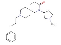 2-(1-methylpyrrolidin-3-yl)-9-(3-phenylpropyl)-2,9-diazaspiro[5.5]undecan-3-one