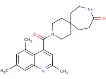 3-[(2,5,7-trimethylquinolin-4-yl)carbonyl]-3,9-diazaspiro[5.6]dodecan-10-one