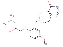 7-{2-[3-(dimethylamino)-2-hydroxypropoxy]-5-methoxybenzyl}-3,5,6,7,8,9-hexahydro-4H-pyrimido[4,5-d]azepin-4-one