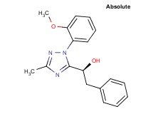 (1S)-1-[1-(2-methoxyphenyl)-3-methyl-1H-1,2,4-triazol-5-yl]-2-phenylethanol