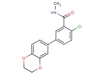 2-chloro-5-(2,3-dihydro-1,4-benzodioxin-6-yl)-N-methylbenzamide