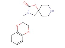 3-(2,3-dihydro-1,4-benzodioxin-2-ylmethyl)-1-oxa-3,8-diazaspiro[4.5]decan-2-one hydrochloride