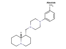 (1S,9aR)-1-{[4-(3-methylphenyl)-1-piperazinyl]methyl}octahydro-2H-quinolizine