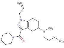 1-allyl-N-butyl-N-methyl-3-(1-piperidinylcarbonyl)-4,5,6,7-tetrahydro-1H-indazol-5-amine