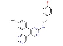 4-(2-{[4-(4-methylphenyl)-5,5'-bipyrimidin-2-yl]amino}ethyl)phenol
