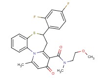 6-(2,4-difluorophenyl)-N-(2-methoxyethyl)-N,11-dimethyl-9-oxo-7,9-dihydro-6H-pyrido[2,1-d][1,5]benzothiazepine-8-carboxamide