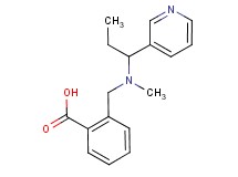 2-{[methyl(1-pyridin-3-ylpropyl)amino]methyl}benzoic acid
