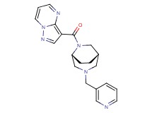 3-{[(1S*,5R*)-3-(3-pyridinylmethyl)-3,6-diazabicyclo[3.2.2]non-6-yl]carbonyl}pyrazolo[1,5-a]pyrimidine