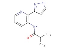 2-methyl-N-[2-(1H-pyrazol-3-yl)pyridin-3-yl]propanamide