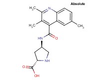 (4R)-4-{[(2,3,6-trimethyl-4-quinolinyl)carbonyl]amino}-L-proline dihydrochloride